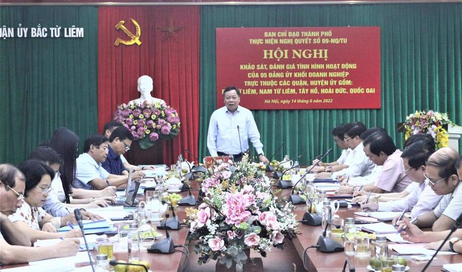 Hà Nội tăng cường xây dựng Đảng và các đoàn thể trong doanh nghiệp ngoài khu vực nhà nước